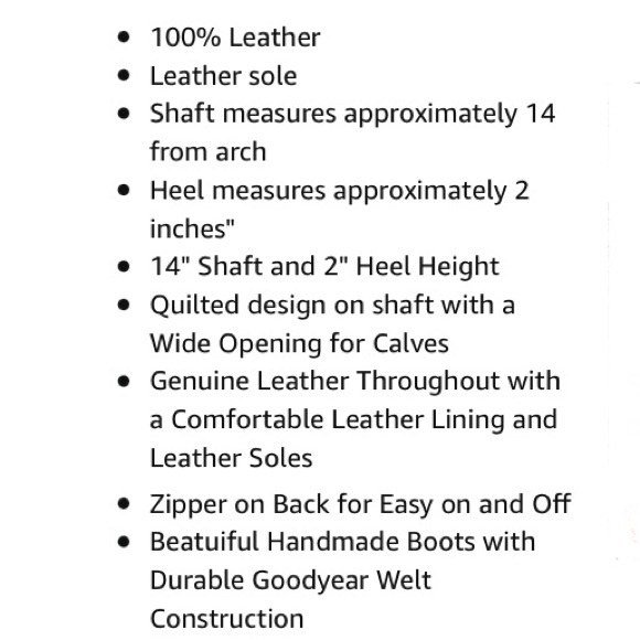 Woman’s Gorgeous Genuine Leather/Leather Soul Zip Back Cowboy/Western Boots NWT - Picture 13 of 16